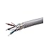 Micro Bulk Cable, Gray, 100 Meters-2 Pcs