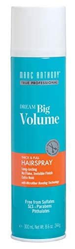 Marc Anthony Dream Big Volume Hair Spray 8.6 Ounce (300ml) (3 Pack)