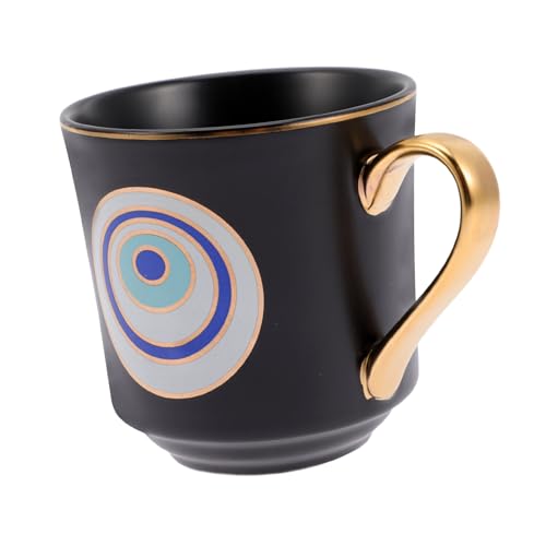 Cabilock Taza De Cerámica Pintada Mano Para Espresso y Agua Diseño Elegante y Resistente Para Casa y