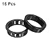 uxcell Cable Snap Bushing Grommets, 16Pcs 38mm/1.5
