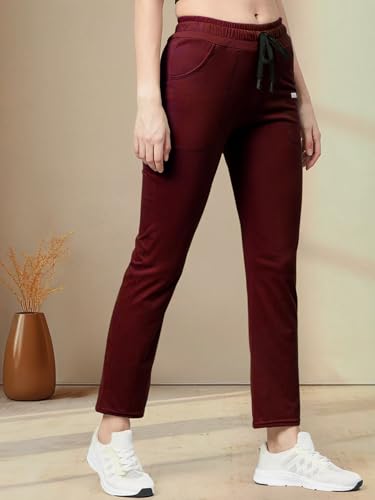 Image of Pinkmint Cotton Style Pyjamas for Women Combo l Stylish Side 2 Pockets l Gym Wear l Comfortable Track Pant