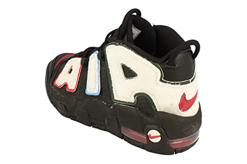 Nike Air More Uptempo GS Basketball Trainers DQ7780 Sneakers Shoes (UK 5 US 5.5Y EU 38, Black University red White 001)2