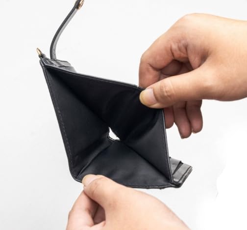 Slim PU Leather Bifold Card Wallet for Women – Zipper Coin Pocket & ID Window, Compact and Stylish2