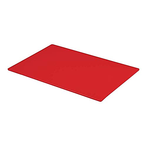 Tabla de cortar profesional grande para catering comida preparada corte de color rojo