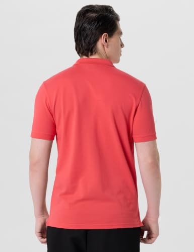Image of Allen Solly Men's Polo T‑Shirt | Comfortable Rich Cotton Blend, Band Collar, Regular Fit | Stylish & Premium All Day Wear