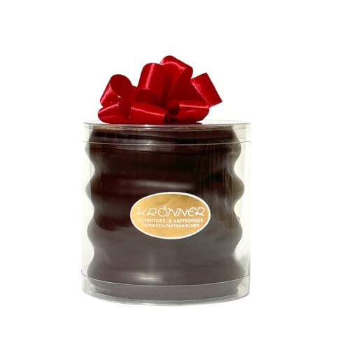 Krönner Baumkuchen mit Zartbitterkuvertüre 500 g Leckerer Baumkuchen Zartbitter aus besten Zutaten hochwertige Handwerkskunst aus Schokolade Hochqualitativer Fertigkuchen
