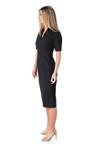Image of Dress The Population Women's Gloria Sheath Midi Dress