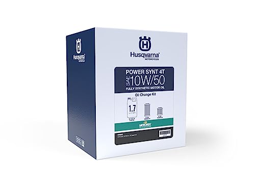 Riding the Edge: Exciting Journey into the Husqvarna 701 Supermoto World 4 Husqvarna Motorcycles/Motorex Oil Change Kit 10W/50 (1.7L) - U702...