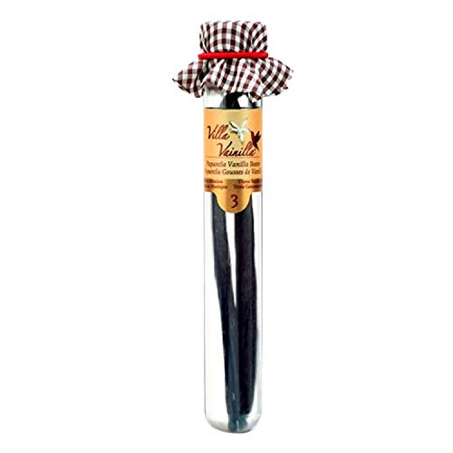 Villa Vainilla Pure Mexican Vanilla Beans (5 whole vanilla beans)