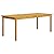 FAMIROSA 9 Piece Garden Dining Set Brown