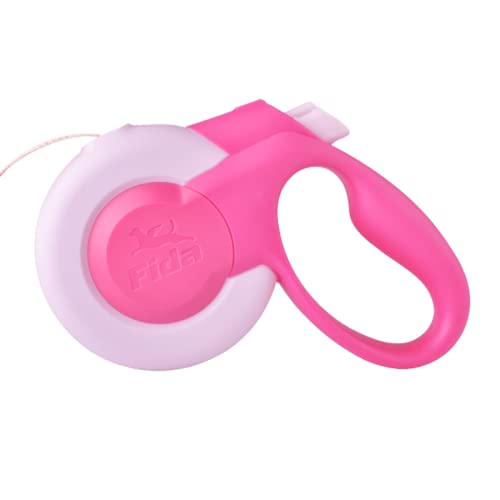 Hoerde Hondenriem L roze premium kwaliteit en design. Band hondenlijn, 360 graden geen klitten, zelfs voor grote honden tot 50 kg