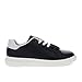 Levi's Womens Ellis Synthetic Leather Casual Lowtop Sneaker Shoe, Black/White, 8.5 M