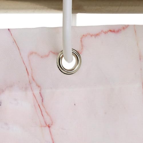 Rideau douche anti éclaboussures à ourlet lesté pour maison