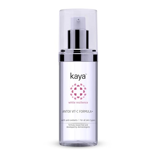 Image of Kaya Antox Vit-C Formula | Vitamin C Face Serum With Anti-Oxidants | Anti Ageing Serum | For Brighter Skin | All Skin Types | 30ml