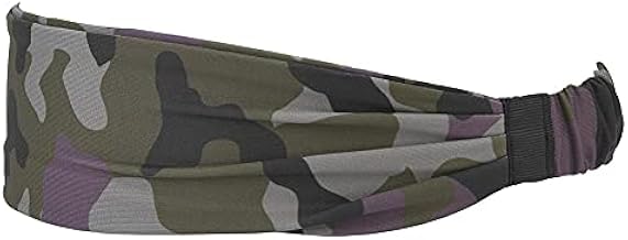 SUNGOOYUE Bandeau Anti-Transpiration de Sport en Plein Air Unisexe, Bande de Cheveux de Gymnastique élastique de Camouflage en Cours D'exécution Bandeaux de Fitness Yoga