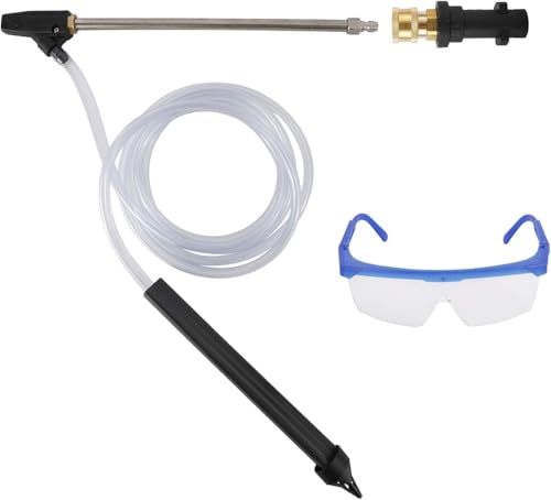 Kit de sablage pour Nettoyeur Haute Pression, Accessoire de sablage Humide 5000 PSI, sablage pour Nettoyeur Haute Pression avec buse céramique de Rechange,...