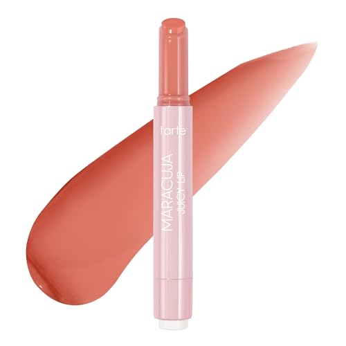 Image of tarte maracuja juicy lip balm gloss - Viral Nourishing Lip Butter Color with High-Shine Hydration, Skincare Infused with Vitamin E, Vegan & Cruelty-Free