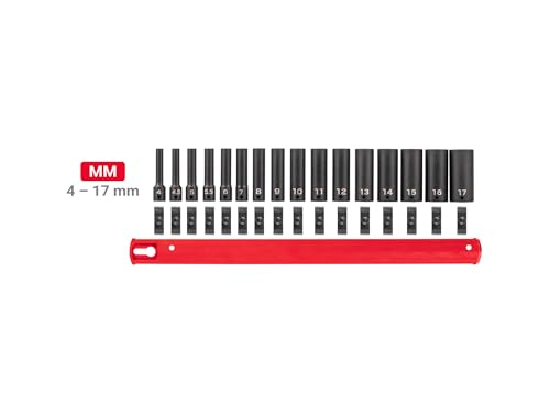 Image of TEKTON 1 /4 Inch Drive Impact Socket Set, 16-Piece | SID90103