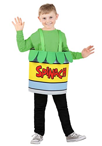 Disfraz Infantil Lata de Espinaca Verde
