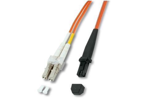 Neklan 2071409 Fibre Optic Cable Duplex Multi-Mode 50/125 LC/MTRJ 15 m