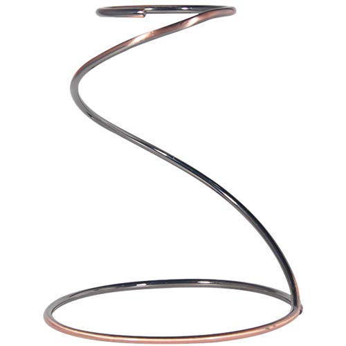 TINTON LIFE Reusable Metal Pour Over Coffee Dripper Stand Circinate Shaped,Bronze