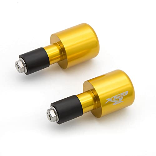 Procnc Handle Bar Ends Grips Plug Fit For Suzuki Gsx-R600 1999-2017 Gsx-R750 2000-2017 Gsx-R1000 2001-2017 Gsxr600 750 2000-2014 Gsxr1000 01-13 (Gold) #TOP3