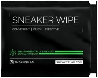 Sneaker LAB Shoe Wipes | All Purpose & Leather Specific Options Available | 12 Individual Wipes Per Pack