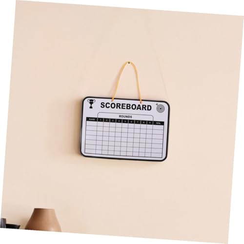 Tablero marcador de golf borrable doble cara 2 piezas miniatura 4