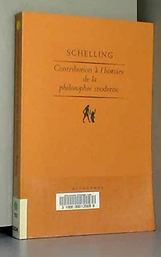 Contribution à l'histoire de la philosophie moderne