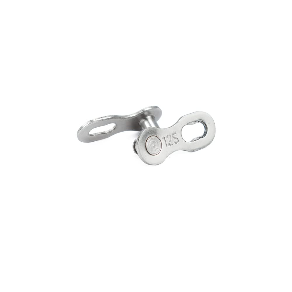 VG SPORTS Cadenas de bicicleta de 12 velocidades, cadenas de bicicleta ligeras medio huecas para bicicleta de carretera/MTB/BMX, plata/oro/titanio/arco iris con eslabón perdido…