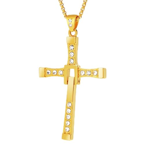Speed and Passion Dominic Toretto's Cross Pendant...