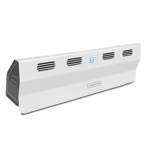 Livington SmartAir - Wärmezirkulator - energiesparender Heizverstärker - bessere Heizleistung - Heizkörper Ventilator - Wärme Verteiler - Heizstrahler