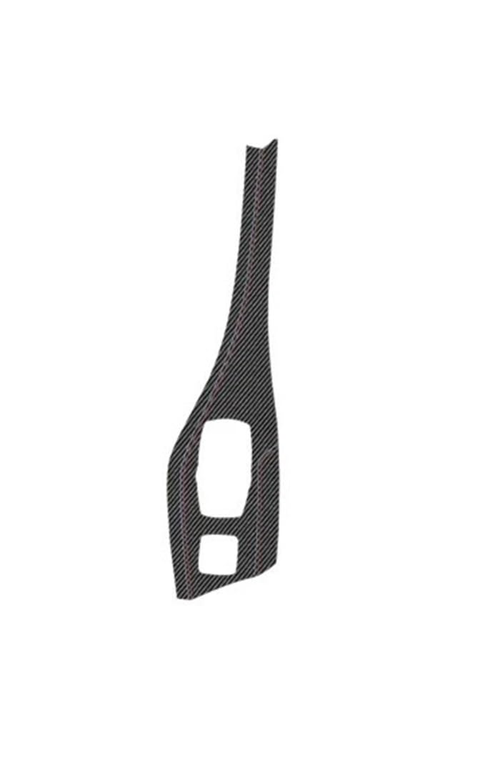 Car Interior Moulding Trim for BMW F20 F21 F22 F23 Car Interior Center Console Multimedia Konb Panel Trim Sticker Accessories Interior Accessories(Carbon Leather LHD B)