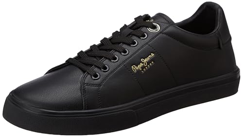 Image of PEPE JEANS Mens Low-Cut Anti-Skid Cupsole Sneakers
