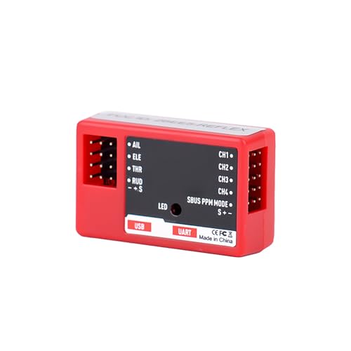 TECKEEN 1* Flight Controller, RC Stabilizer Remote Control RC Aircraft for FMS Reflex V3 Accessory