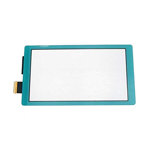 Nintendo スイッチ Switch ライト Lite 専用 タッチスクリーンデジタイザー タッチパネル フロントガラス + 分解ツールセット 交換 部品 修理 パーツ (ターコイズ)