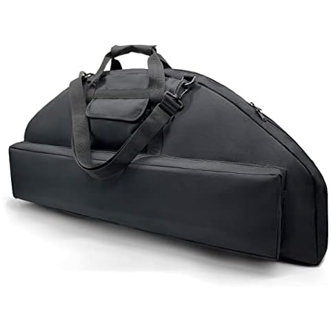 Silfrae Light-Weight Padded Bow Case with Arrow Pocket Cover