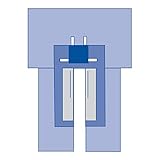 Medline SPT-4208SCS Non Sterile Cardio Vascular Drapes with Pouches (Pack of 20)