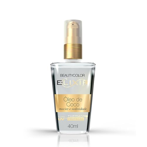E.lixir Óleo de Coco - Maciez e Sedososidade - BEAUTYCOLOR - 40ml