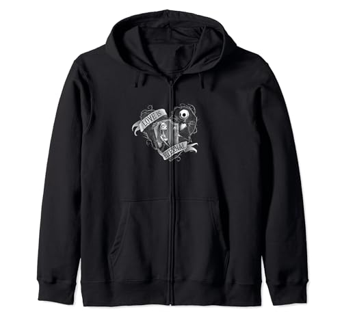 Jack and Sally Hoodie Zippé idéal pour vos soirées cinéma d'automne