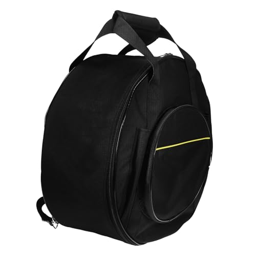 GOOHOCHY Snare Drum Case Backpack with Shoulder Strap Carry Handles Durable Travel Bag with Drum Stick Pocket for Music Lovers Various Occasions