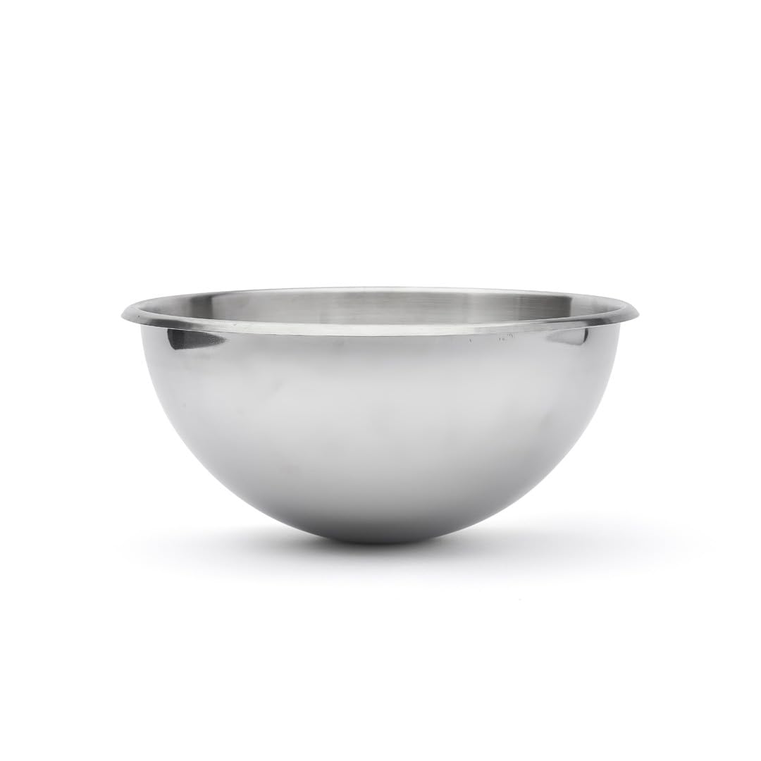 De Buyer Silber 3372.30 – Schüssel 1/2 Kugel, Edelstahl, Durchmesser 30 Cm