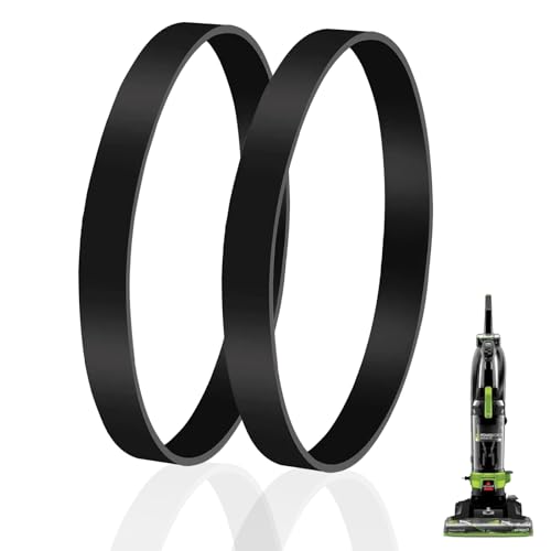 Image of Replacement Belts for Bissell 3313 3313U 3332 3334 3335 3533 3534 3536 3674 3675 3676 36762 Powerforce Helix and CleanView Rewind Upright Bagless Vacuum Cleaner (Pack of 2)