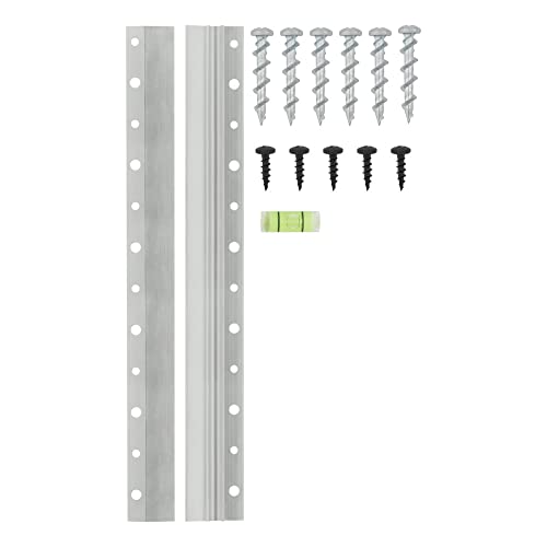 Image of National Hardware N260-144 Heavy Duty Mirror & Picture Hanger in Mill, 18 inch