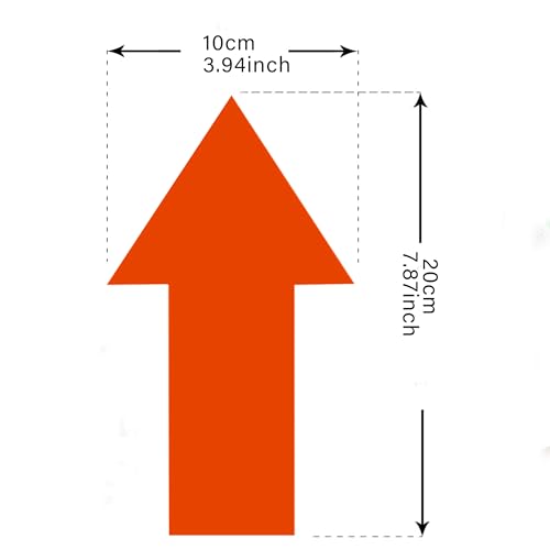 Markierungsschild, abnehmbare Bodenpfeile, Aufkleber, selbstklebend, für Lagerveranstaltungen (Mix)
