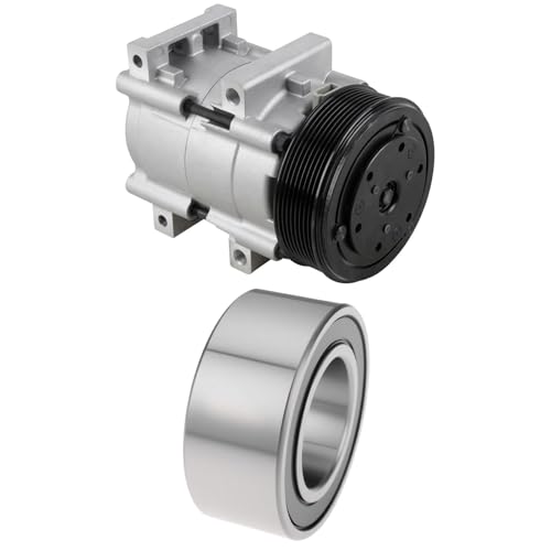 Briny River Kupplungslager 6006RK, kompatibel mit Ford-Familie, verschiedene Modelle A/C Kompressorkupplung, 2 Stück