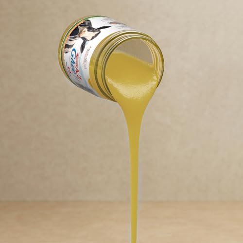 AgeScience Canadian A2 Ghee – Casein Free, Lactose-Free Clarified Butter, Glass Jar – 650g - 4