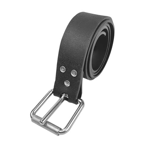 Sea frogs Free Diving Weight Belt, Silicone 316 Stainless Steel Diving Bag Rubber Belt, Scuba Free Diving Lead Block Sandbag Diving Belt, Quick Unloading Weight Carrying Belt Equipment (Black)