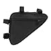 RiToEasysports Bike Triangle Bag Frame Pouch Bike Top Tube Bag Water Zipper Reflective Design with Rainproof Stitching and Quad Hook Straps for Mountain Cycling Accessories