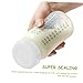 VICASKY Milk Bottle Sealing Caps (10 Pack) Baby Bottle Screw Caps Leakproof Plastic Essential Feeding Accessory